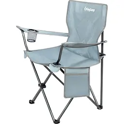 Складаний стілець KingCamp Lotus Grey (KC2216_GREY) [146485] - мініатюра 2