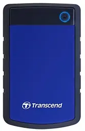 Накопичувач зовнiшнiй Transcend 2.5` USB 4.0TB StoreJet 25H3 Navy Blue (TS4TSJ25H3B)