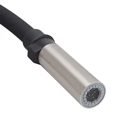 Змішувач для кухні Koer KI-70022-02 із силіконовим виливом black KR4799 Нержавіюча сталь - мініатюра 3