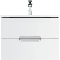 Тумба підвісна AM.PM Spirit 60 см з умивальником (M70-FUX0602-WC0602-38) - мініатюра 1