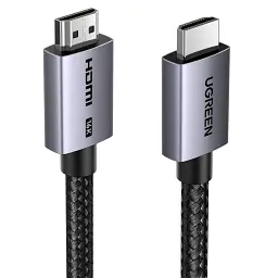 Кабель мультимедійний HDMI M to HDMI M 2.0m V2.2 16K60Hz 96Gbps braided black Ugreen (65900)