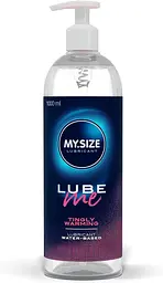 Розігрівальний лубрикант My.Size Lube Me Tightly Warming - на водній основі, 1000 мл
