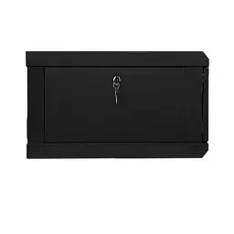 Шафа настінна Hypernet 6U 19" 600x600 (WMNC66-6U-FLAT-BLACK) - мініатюра 2