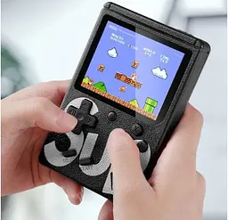 Ігрова приставка чорна ретро приставка 8 біт із 90 х ретро консоль SUP GAME BOX NES 400 ігор - мініатюра 8