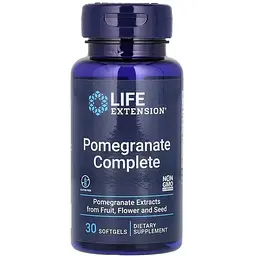 Гранатовий комплекс Life Extension Pomegranate Complete 30 гелевих капсул
