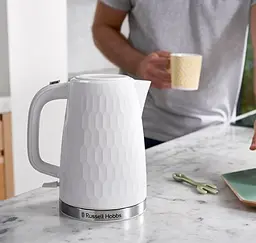 Електрочайник Russell Hobbs Honeycomb White - мініатюра 7
