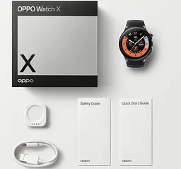 Годинник розумний OPPO WATCH X 2/32 (OWWE231) чорний - мініатюра 6