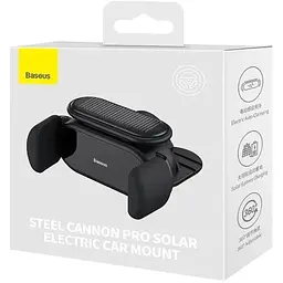 Тримач автоматичний Baseus Steel Cannon pro Solar Electric Car Mount (SUGP010001) - мініатюра 3