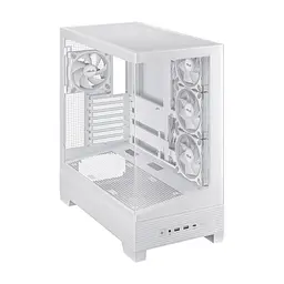 Корпус для ПК ASUS A31 Plus Tempered Glass White (90DC00R3-B19000) - мініатюра 6