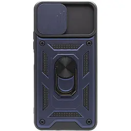 Чохол Ummi Camshield Serge Ring для Xiaomi Mi 11 Lite Синій / Navy - мініатюра 2
