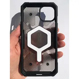 Оригінальний протиударний чохол UAG Pathfinder MagSafe для iPhone 15 Plus/14 Plus Ash 114357113131 - мініатюра 4