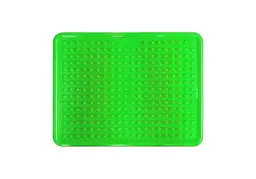 Ортопедичний килимок для стоп EasyFit Acupoint з шипами зелений (EF-2752) - мініатюра 2
