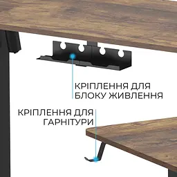 Комп'ютерний ігровий стіл OfficePro ODE1670DW [140168] - мініатюра 7