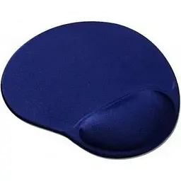 Килимок Gembird Gel Mouse Pad with Wrist Support blue (MP-GEL-B)