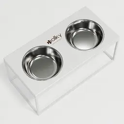 Hollky Base XL20 — миски на підставці для великих собак (2 × 1,8 л) - мініатюра 7