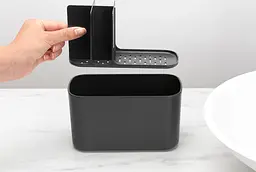 Органайзер для ванної кімнати Brabantia Renew темно-сірий (280085) - мініатюра 2