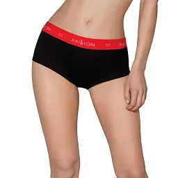 Трусики-шортики Passion PS003 Panties black L