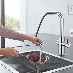 Змішувач для кухні з фільтром Grohe Blue Home 31539000, Хром - мініатюра 3
