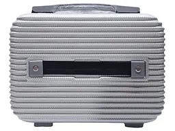 Бьюті-кейс Carbon 0508/14 Великий L Срібний - мініатюра 5