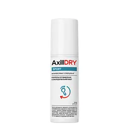 Антиперспірант-спрей для ніг проти пітливості AxillDRY Sport 110 мл