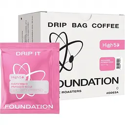 Кава у дріпах Foundation High5 Колумбія Paraiso Koji 70 г (7 шт. x 10 г)