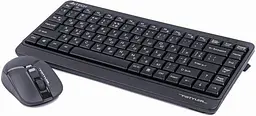 Клавіатура і миша A4Tech Fstyler FG1112 Black [71308] - мініатюра 2