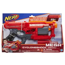 Бластер Nerf Mega Cycloneshock (A9353) - мініатюра 4
