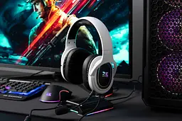 Гарнітура ігрова HG330, 7.1, USB-A, RGB, 2м, білий 2E Gaming teh0013105 - мініатюра 6