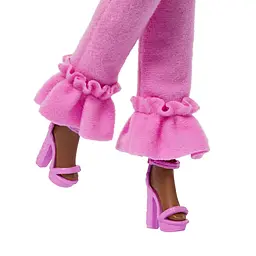 Лялька Barbie Deluxe style Barbiecore Модниця у костюмі з пір'ям (HYV28) - мініатюра 5