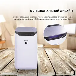 Очищувач повітря Sharp FP-J60EUW - мініатюра 14