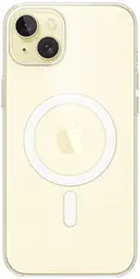 Оригінальний прозорий чохол для iPhone 15 Plus Apple Clear Case with MagSafe (MT213ZM/A) протиударний - мініатюра 3