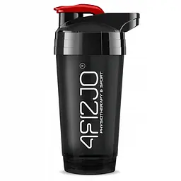 Шейкер спортивний 4FIZJO Ultra 700 мл Black/Red (P-5905973407106) - мініатюра 1
