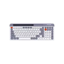 Клавіатура Maxxter KBW-02G-UA Wireless Grey (KBW-02G-UA) - мініатюра 1
