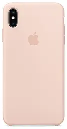 Оригінальний силіконовий чохол для iPhone XS Max Apple Silicone Case Pink MTFD2LL/A - мініатюра 1