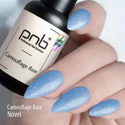 База камуфлююча каучукова PNB UV/LED Camouflage Base Novel 8 мл - мініатюра 4
