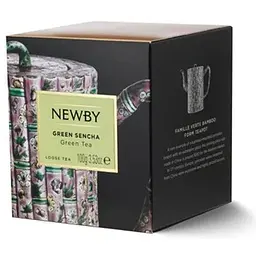 Чай зелений Newby Зелена Сенча 100 г картон (220080)