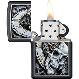 Запальничка Zippo Skull Clock Design - мініатюра 2