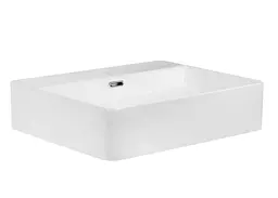 Раковина підвісна Qtap Nando LT 500х420х130 мм, White, прямокутна, без донного клапана QT12116146AW - мініатюра 3