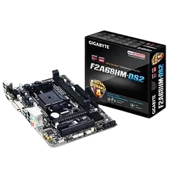 Материнська плата Gigabyte GA-F2A68HM-DS2 Socket FM2+ (GA-F2A68HM-DS2) Б/В