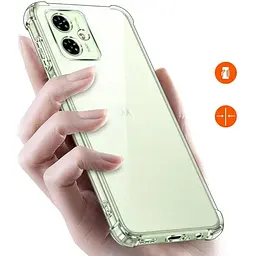 Панель BeCover Anti-Shock для Motorola Moto G55 Clear (712780) - мініатюра 4
