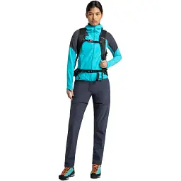 Куртка Montura Rise Hooded Jacket Woman S Turquoise/Graphite/ Blue - мініатюра 4