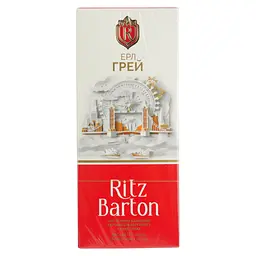Чай чорний байховий Ritz Barton Earl Grey в пакетиках 45 г (25 шт. х 1.8 г)