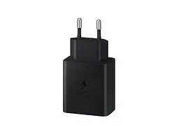 Зарядний пристрій Samsung 45 W PD Compact Power Adapter with Type-C cable Black (EP-T4510XBE)