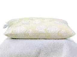 Подушка пухова MirSon Extra №112 м'яка 70х70 см шампань (2200000005267) - мініатюра 2