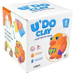 Набір для творчості Strateg Каченя U'DO Clay (30749)