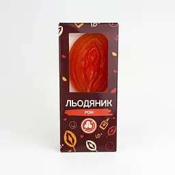 Льодяник SHE у формі вагіни зі смаком рому без цукру