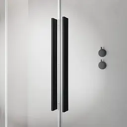 Душові двері Radaway Furo Black DWJ 62,2x200 прозоре скло, чорний (10107622-54-01R) - мініатюра 9