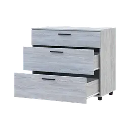 Комод Doros Торн Сосна Натті 3Ш 90х51.6х80 (41510155) - мініатюра 2