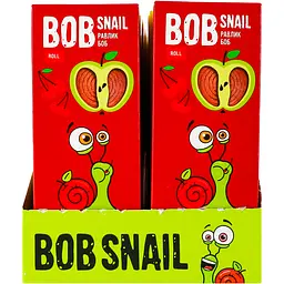Фруктові яблучно-вишневі цукерки Bob Snail 30 г - мініатюра 4