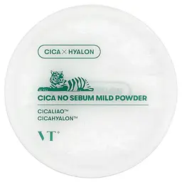 Матуюча пудра для обличчя VT Cosmetics Cica No-Sebum Mild Powder 5 г (VTC013)